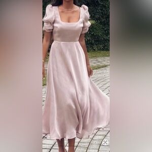 Elegant Mauve Maxi Dress for Women